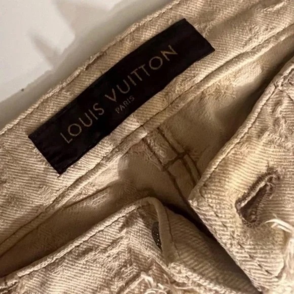 Louis Vuitton Blue and White Women Jeans - Picture 3 of 13